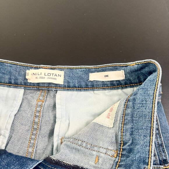 Nili Lotan Livie Denim Jean Shorts 26 - Picture 15 of 16